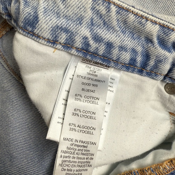 Good American - Good 90s Baggy Fit Jean - Sz 10 - Picture 13 of 13